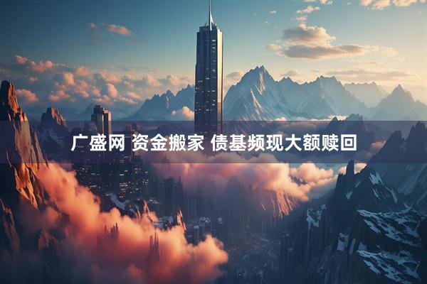 广盛网 资金搬家 债基频现大额赎回